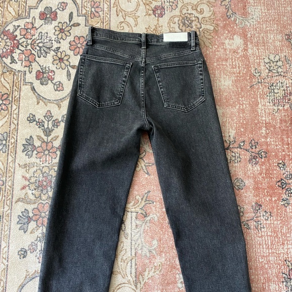 Re/Done Straight Crop Denim - Picture 4 of 7